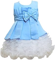 Girls  Flower-Girl Dress/Party Dress  With Ruffles