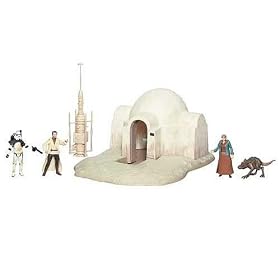 Figurine Star Wars Legacy Collection - Disturbance at Lars Homestead