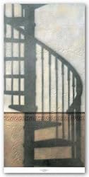 Sprial Staircase by Josep Cisquella 24"x48" Art Print Poster Latin