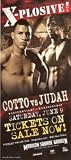 MIGUEL COTTO VS JAB JUDAH 5X7 FIGHT PROMO CARD (BOXING)