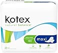 Kotex Natural Balance Maxi, Long  Super