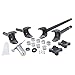 Yukon (YA W26024) 4340 Chrome-Moly Replacement Axle Kit for Dodge Dana 60 Front Differential with 30/35 Spline