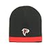 Atlanta Falcons Band Stripe Knit Beanie (Reversible)
