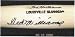 Ted Williams Autographed/Hand Signed MLB Baseball Bat