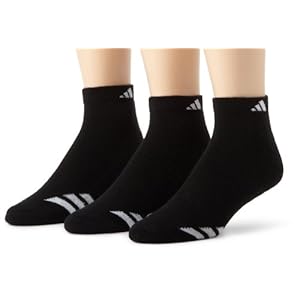 adidas Men's Cushioned 3STR 3-Pack Low Cut Sock, Shoe Size 6-12 adidas Men's Cushioned 3STR 3-Pack Low Cut Sock, Shoe Size 6-12