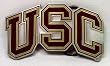 USC Trojans Buckle Belt Buckle, NCAA Collegiate Buckle