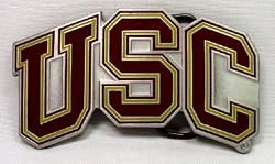 USC Trojans Buckle Belt Buckle, NCAA Collegiate Buckle