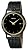 Seiko Men's SKP333 Dress Black Leather Strap Watch by Seiko