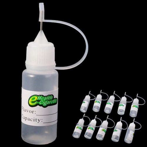 61822 10 Pcs Set 10ml ibzk755l9t0 Needle Cap Bottle for Electronic Cigarette Liquid This item is empty bottle with needle cap. It is ideal for filling with E-liquid for atomizer of c47dj0yq6290 electronic cigarette. It is very convenient to use and easy to clean. It will be a good