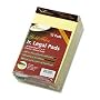 AMP20004 Perforated Pads, Legal, 50 Shts, 5"x8", 12/DZ, Canary