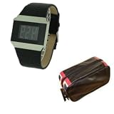 41Lpm50RNaL. SL160  BEN SHERMAN DIGITAL WATCH AND WASH BAG SET   PERFECT MENS GIFT   GIFT BOXED