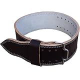Leather Power lifting body building belt weightlifting belts