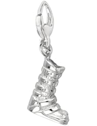 Sterling Silver SKI BOOT Charm