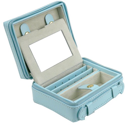 Jewelry Box And Travel Case Deluxe Genuine Leather by Tech Swiss