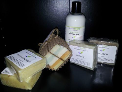 All Natural Herbal Coffee Aromatherapy Soap, 4 Oz Handmade in USA