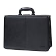 Ales III Leather Business Bag Black