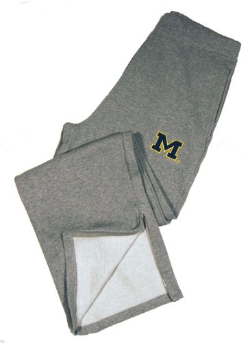 Buy Michigan Wolverines Colosseum Auto Fleece Open Pant Sweats