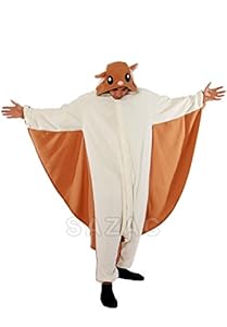 Flying Squirrel Kigurumi - Adult Costume (Adults XL)