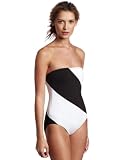 Echo Design Women's Colorblocked Ruched One Piece Swimsuit