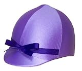 Equestrian Riding Helmet Cover - Lavender