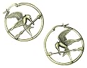 The Hunger Games Movie Earrings Hoop "Mockingjay"