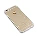 iPhone 6 case, Deligentier iPhone 6S case Clear Slim Fit Cover with Shock Absorbent TPU Hybrid Bumper Protection and Anti-dust Cover for Power & Headphone Dock(White/Clear)