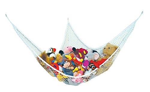 Elenker Hanging Toy Hammock Net to Organize Stuffed Animals Dolls