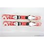 Yuki Lil Flake Kids Shape Snow Ski with Mounted Binding