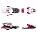 Marker kids ski bindings Girl's M 4.5 EPS Attiva ski bindings white / pink NEW