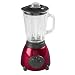 Kitchen & Housewares : Kalorik BL-16911 500-Watt 2-Speed Countertop Blender With 50-Ounce Glass Jar, Metallic Red Spray