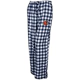 NCAA Charlotte Bobcats Ladies Navy Blue-White Paramount Plaid Pajama Pants (Small)