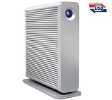 LACIE d2 Quadra Hard Disk External Hard Drive - 3 TB (white) Plus BL-USB2HUB2B 4-port USB hub Plus SKU-HDC-1 Case