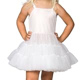 I.C. Collections White Bouffant Slip Petticoat - Extra Full