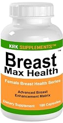 Breast Max Health 180 Capsules Natural Breast Enlargement Enlarger KRK SUPPLEMENTS
