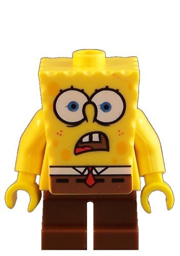 Spongebob Squarepants (Shocked) - LEGO Spongebob 2