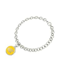 Wichita State Shockers Sterling Silver Jewelry and Enamel Charm Bracelet.