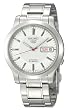 Seiko Men's SNK789 Seiko 5 Automatic White Dial Stainless-Steel Bracelet Watch