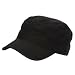 Flat Top Army Cap-Black W32S38E