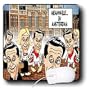 Londons Times Funny Panel Hollywood Cartoons - Meanwhile In Amsterdam You Have To Be Old Enough To Remember The Original Dick Van Dyke Show - Mouse Pads