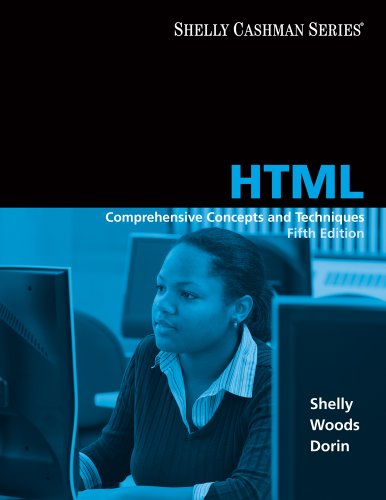 HTML: Comprehensive Concepts and Techniques (Shelly Cashman)