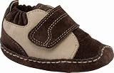 Infant Boys' Stride Rite Pea Pod Stage1 (3 MW Infant in Brown Suede)
