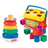 Fisher-Price Baby's First Blocks and Rock Stack Bundle