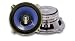 5.25'' 320 Watts 2-Way Coaxial Speaker System - Chrome Finished