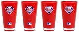 MLB Philadelphia Phillies 20-Ounce Insulated Tumbler 4 Pack