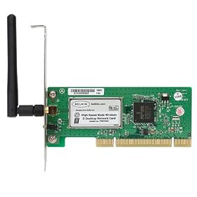 Click here to buy Belkin WLS DT NTWK CARD-125MBPS 802.11G ( F5D7001 ) by Belkin.