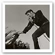 Elvis Presley by Roger Marshultz 15.75"x15.75" Art Print Poster
