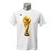 (アディダス)Adidas FIFA ワールドカップ 2010 トロフィー Tシャツ (ホワイト)