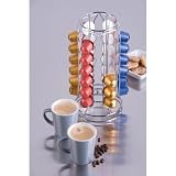 Edler Kapselhalter – Metall – Kapselspender f?r 36 Kaffee NESPRESSO Kapseln – Dispenser 15240