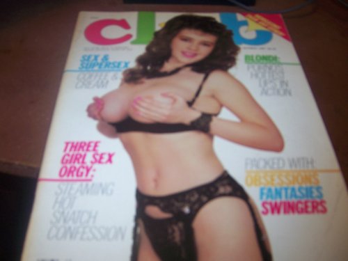 Club Adult Magazine October 1987 Blondi Porno's Hottest Lips in Action