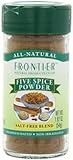 Frontier Five Spice Powder, 1.92-Ounce Bottle